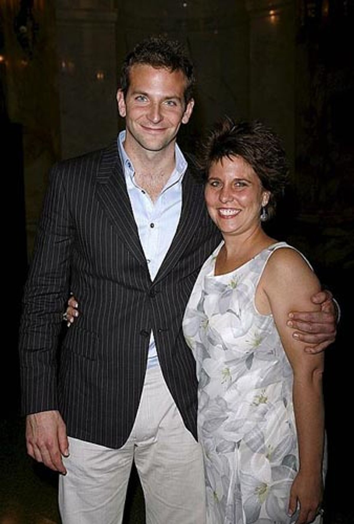 Bradley Cooper and sister at 