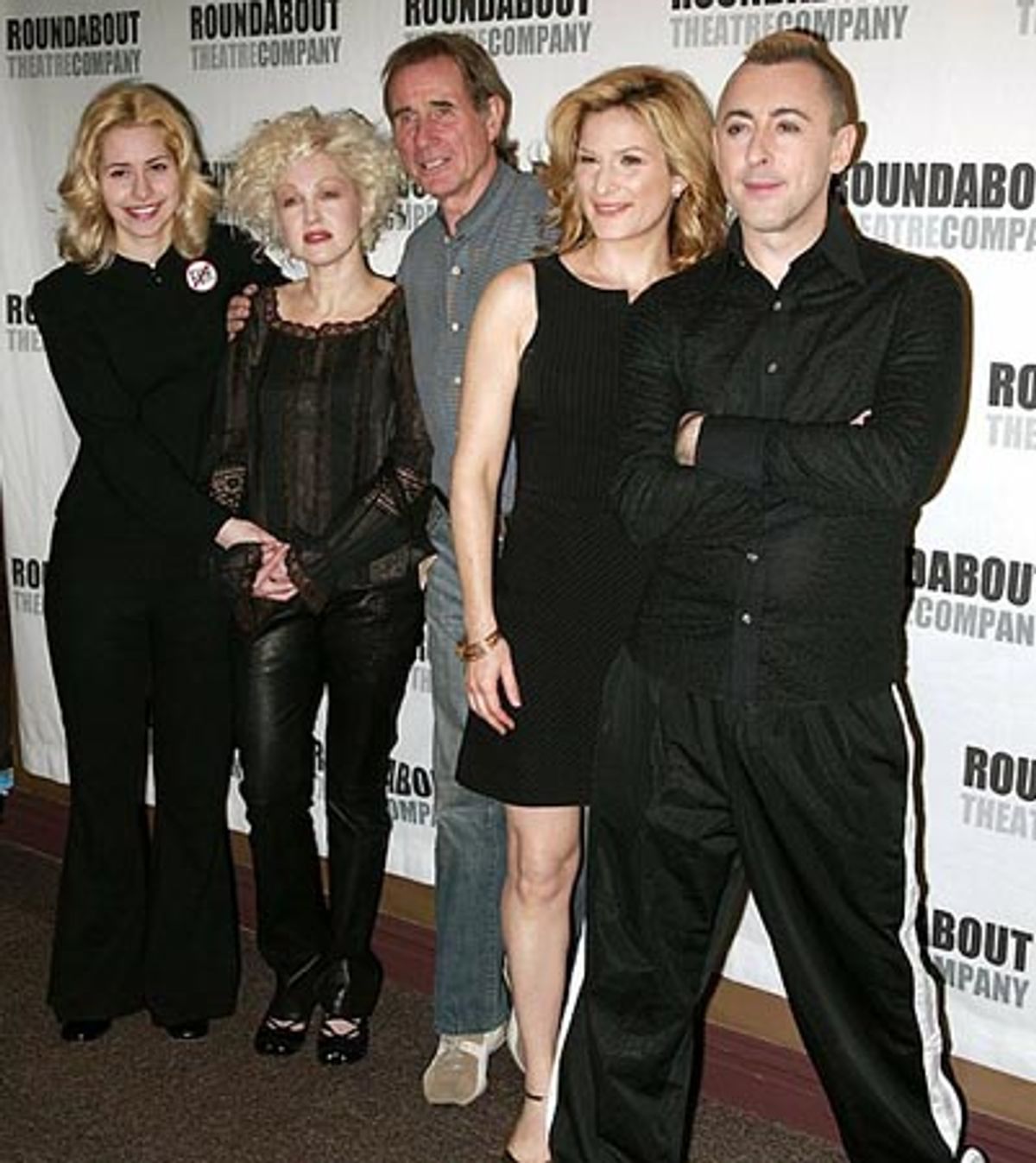 Nellie McKay, Cyndi Lauper, Jim Dale, Ana Gasteyer and Alan Cumming

 at 