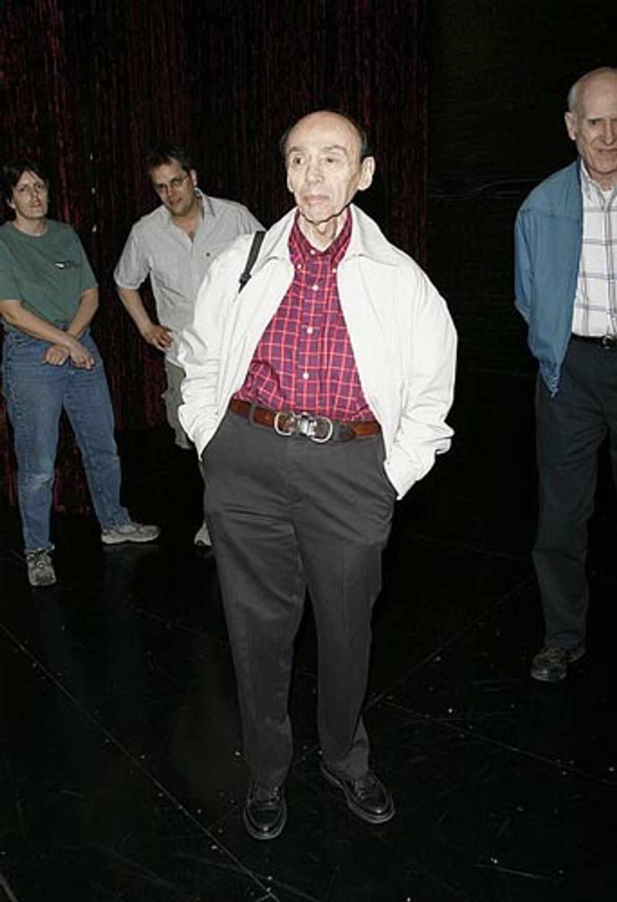 Terry Violino (past Gypsy Robe Winner) at Gypsy Robe Ceremony for Threepenny Opera