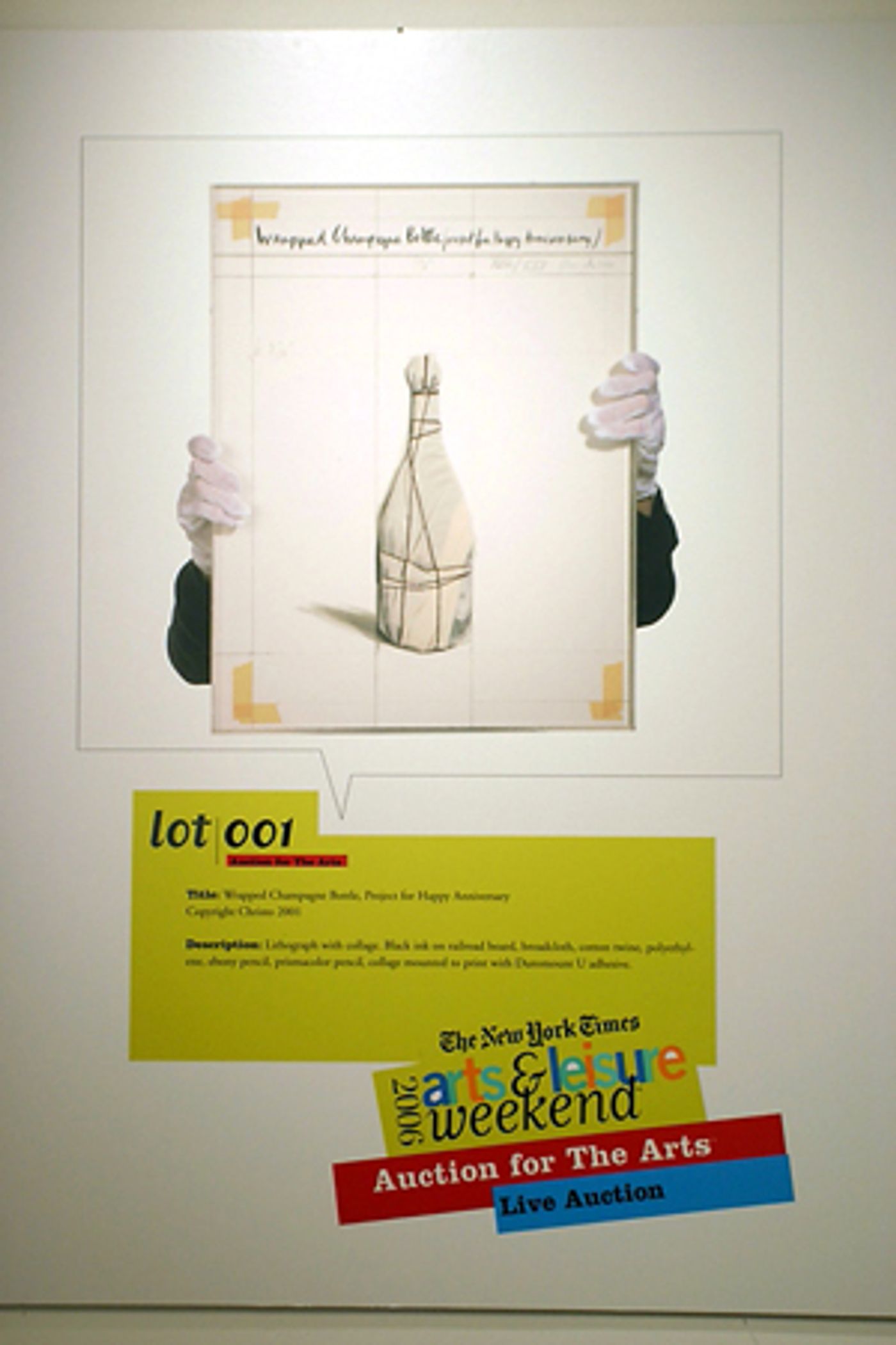 Photo Coverage: New York Times Arts & Leisure Weekend - Auction for the Arts  Image