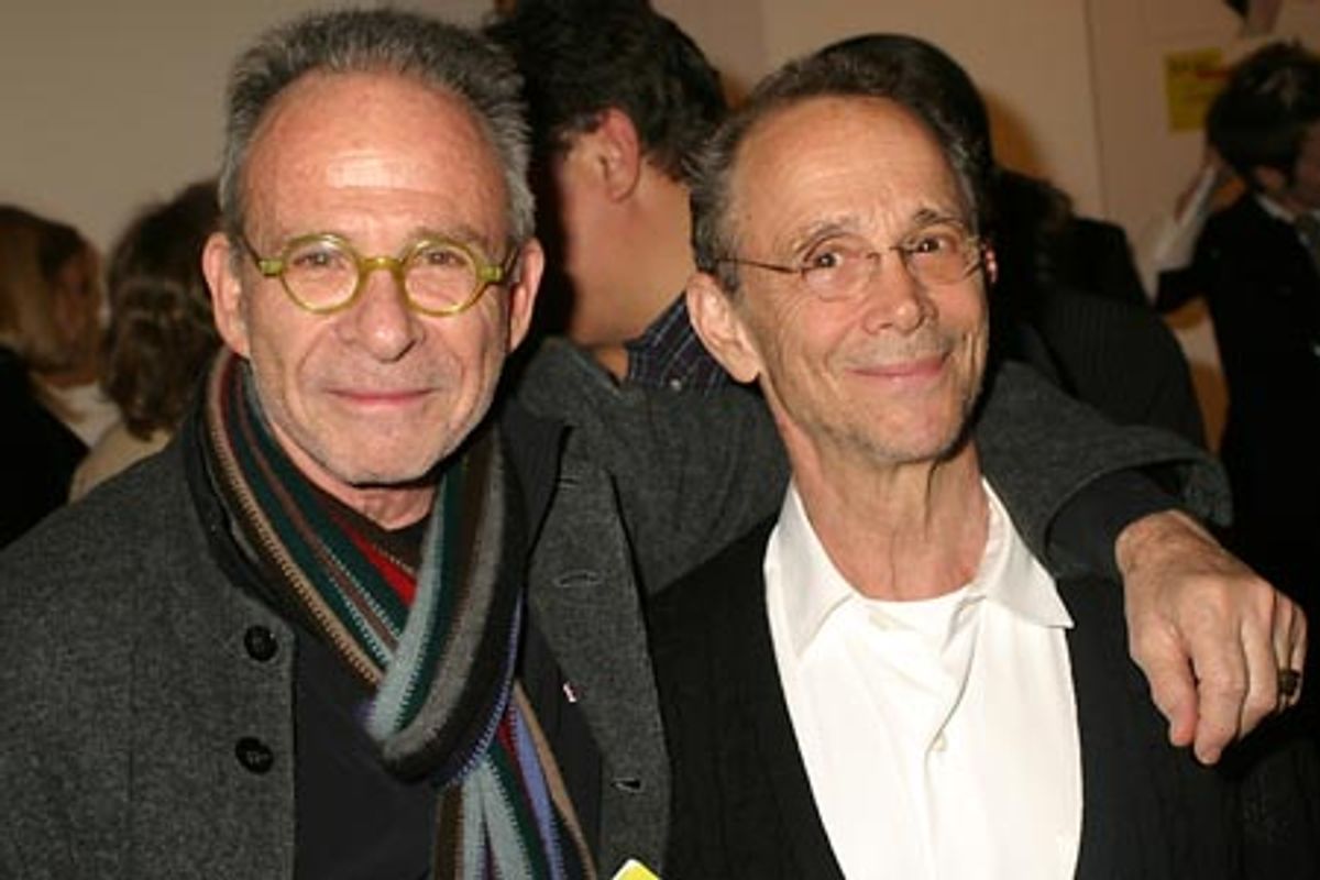 Joel Grey and Ron Rifkin at The New York Times Arts & Leisure Weekend - Auction for the Arts at 