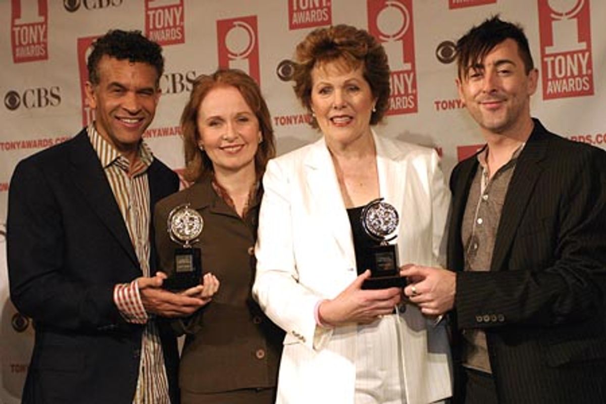 Tony regulars Brian, Kate, Lynn and Alan at 