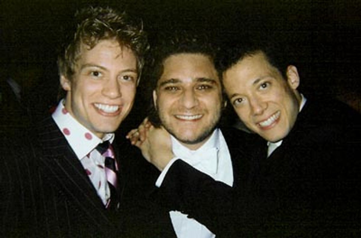 Barrett Foa, Jeff Marx and John Tartaglia ('Avenue Q') at 