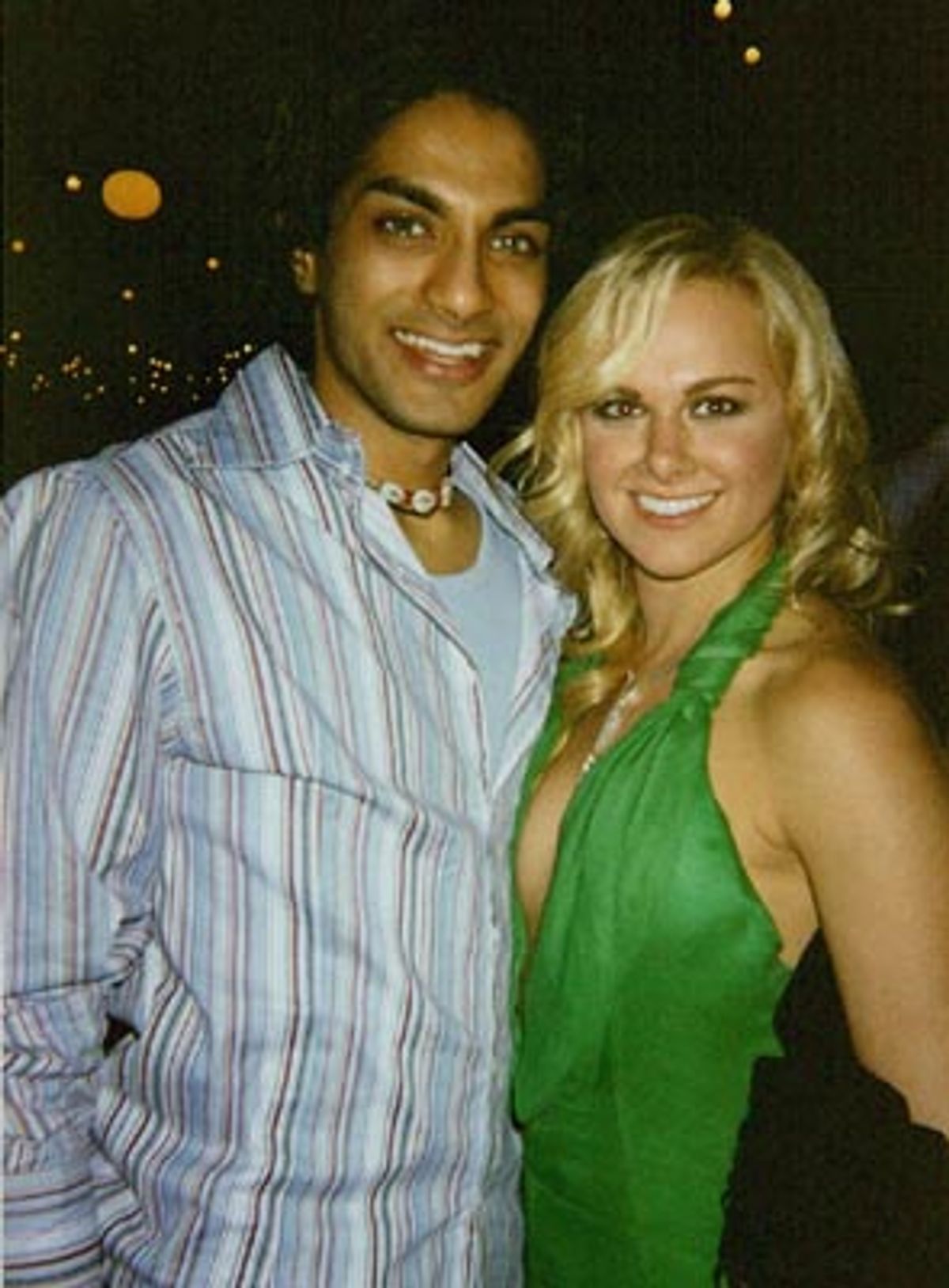 Sriram Ganesan (Bombay Dreams) and Laura Bell Bundy (Wicked) at 