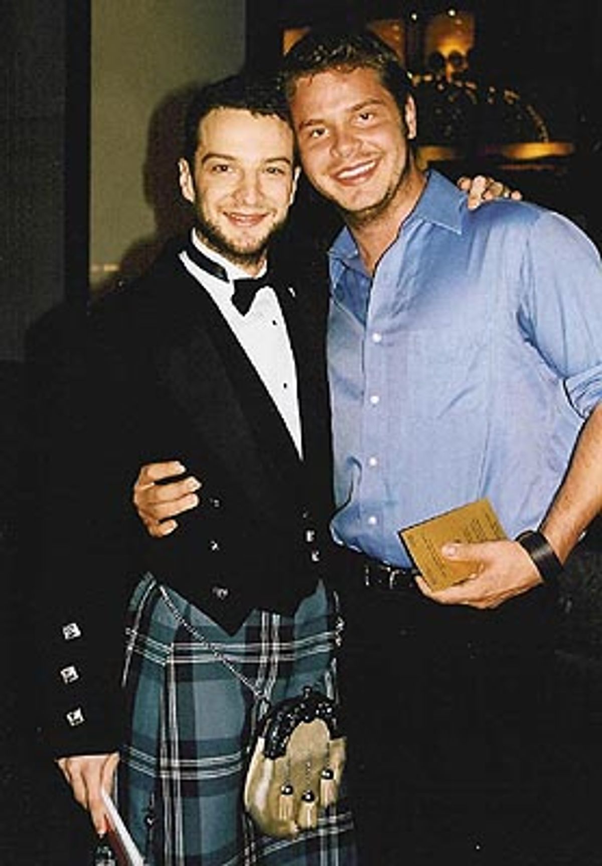 Euan Morton and Nicholas at 