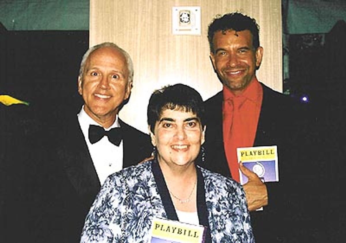 John Rubenstein, Diane Lenzi and Brian Stokes Mitchell at 