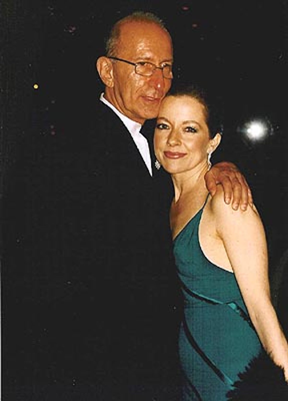 Martin Sherman (Tony Award Nominee - Best Book of a Musical 'The Boy from Oz') and Isabel Keating (Tony Award Nominee - Best Performance by a Featured in a Musical 'The Boy from Oz') at 