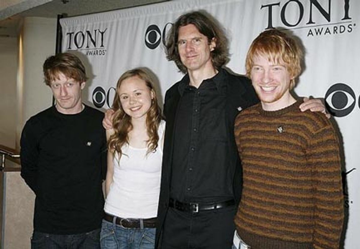 David Wilmot, Alison Pill, Wilson Milam & Domhnall Gleeson at 