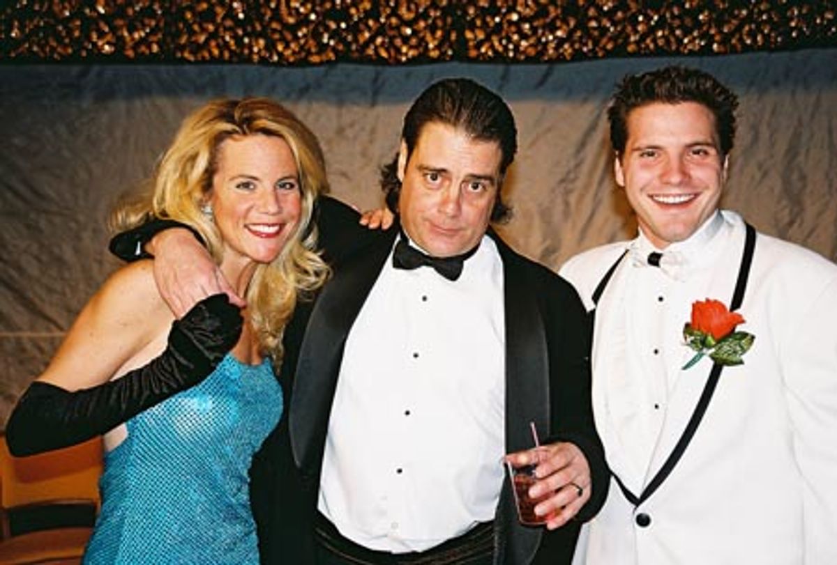 Portia Peters (Mr. Nunzio's Girlfreind: Madeline Monroe), Mark Nassar (Father of the Groom: Anthony Angelo Nunzio) and Danny Bruckert (Groom: Anthony Angelo Nunzio)
 at 