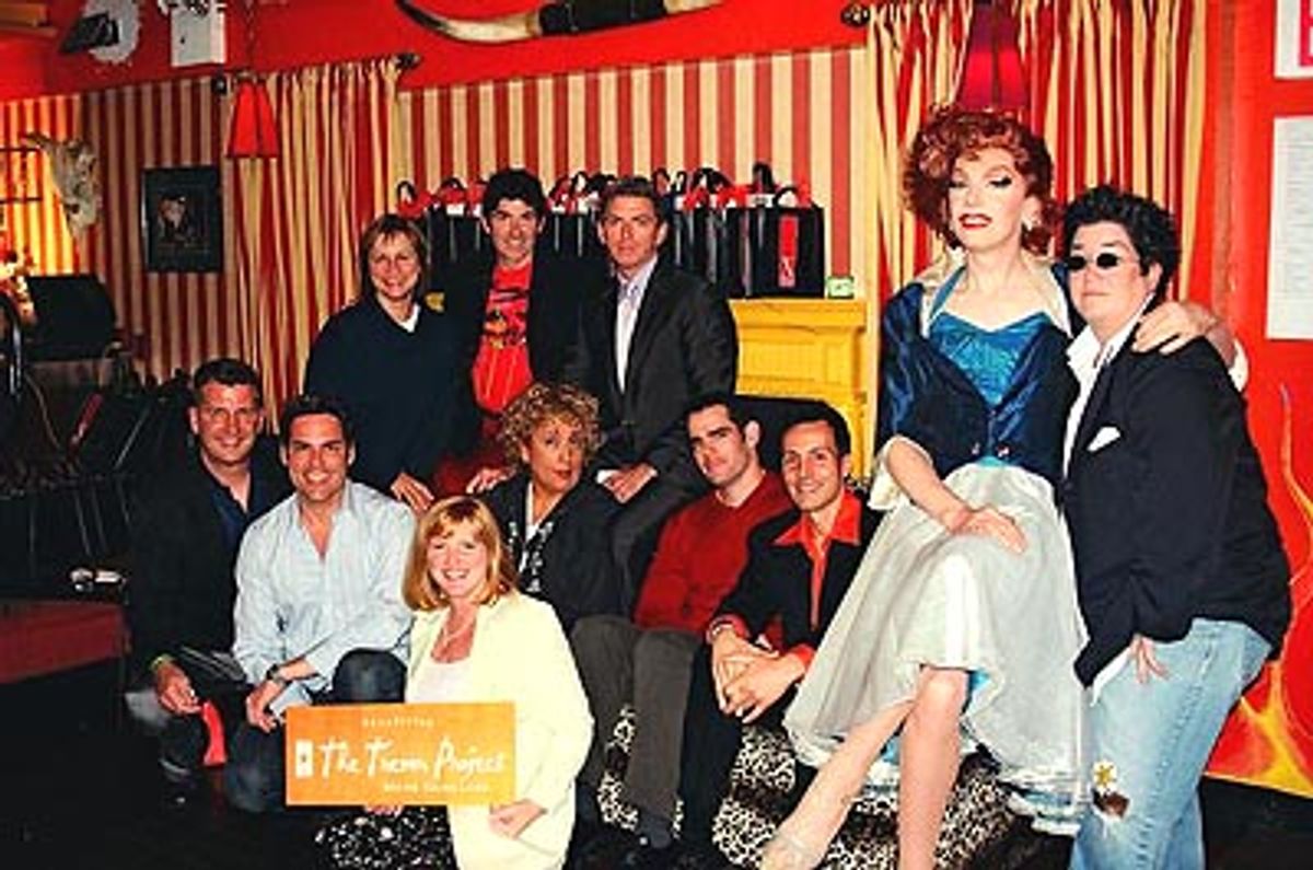 A group shot prior to showtime... at 