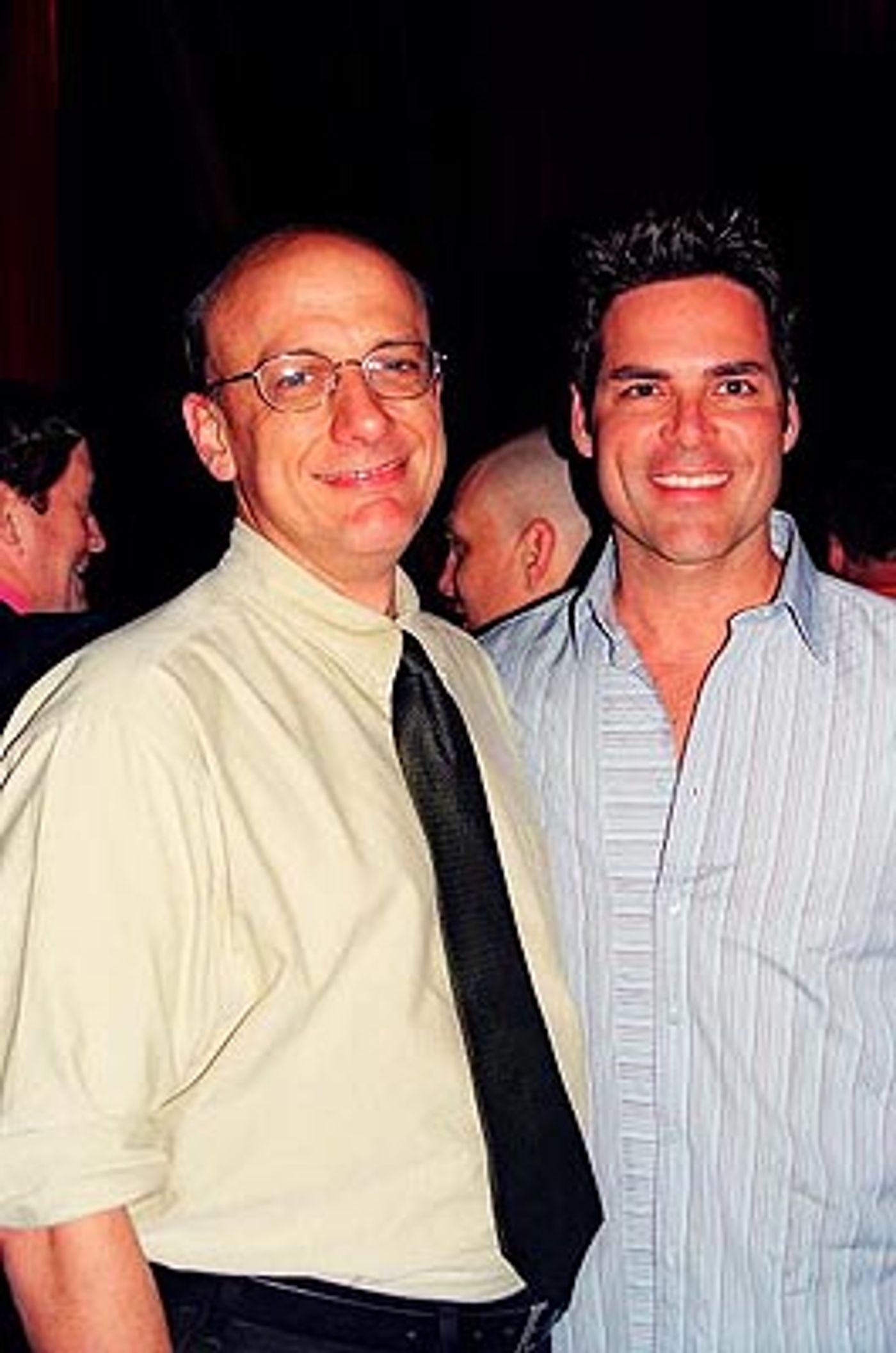 Tom Viola (Broadway Cares/Equity Fights AIDS - Executive Director) and Jorge Valencia (Executive Director - The Trevor Project) 