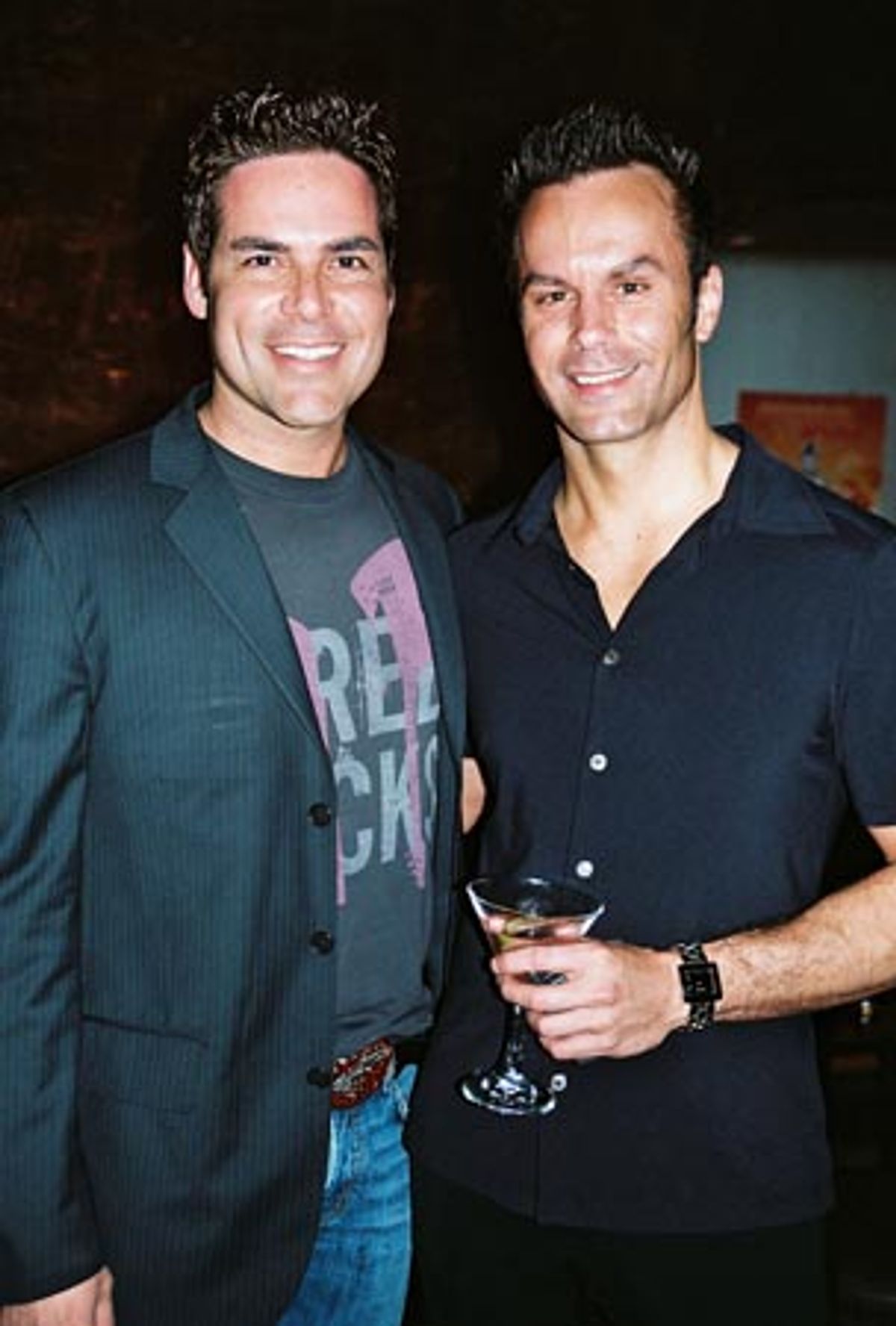 Jorge Valencia and Mark A. Lund (Publisher, Scene Magazine)  at 