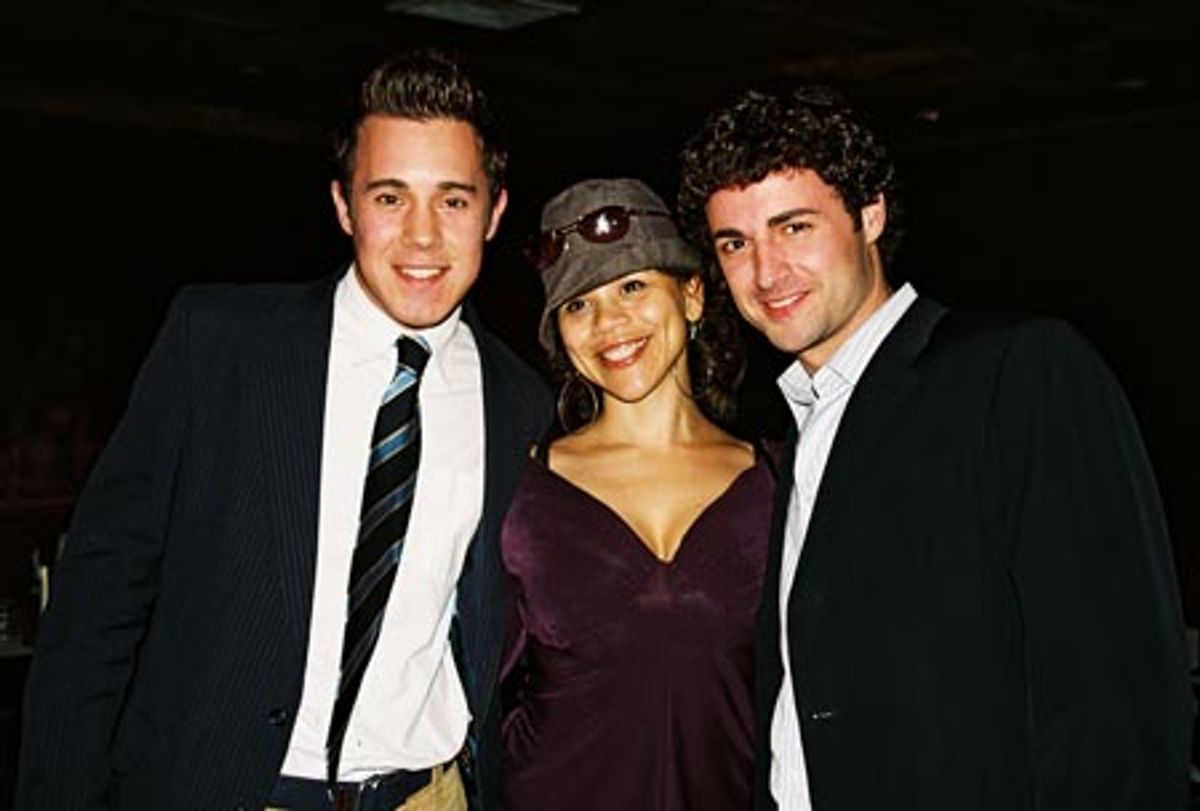 Wes Culwell, Rosie Perez and Max von Essen  at 