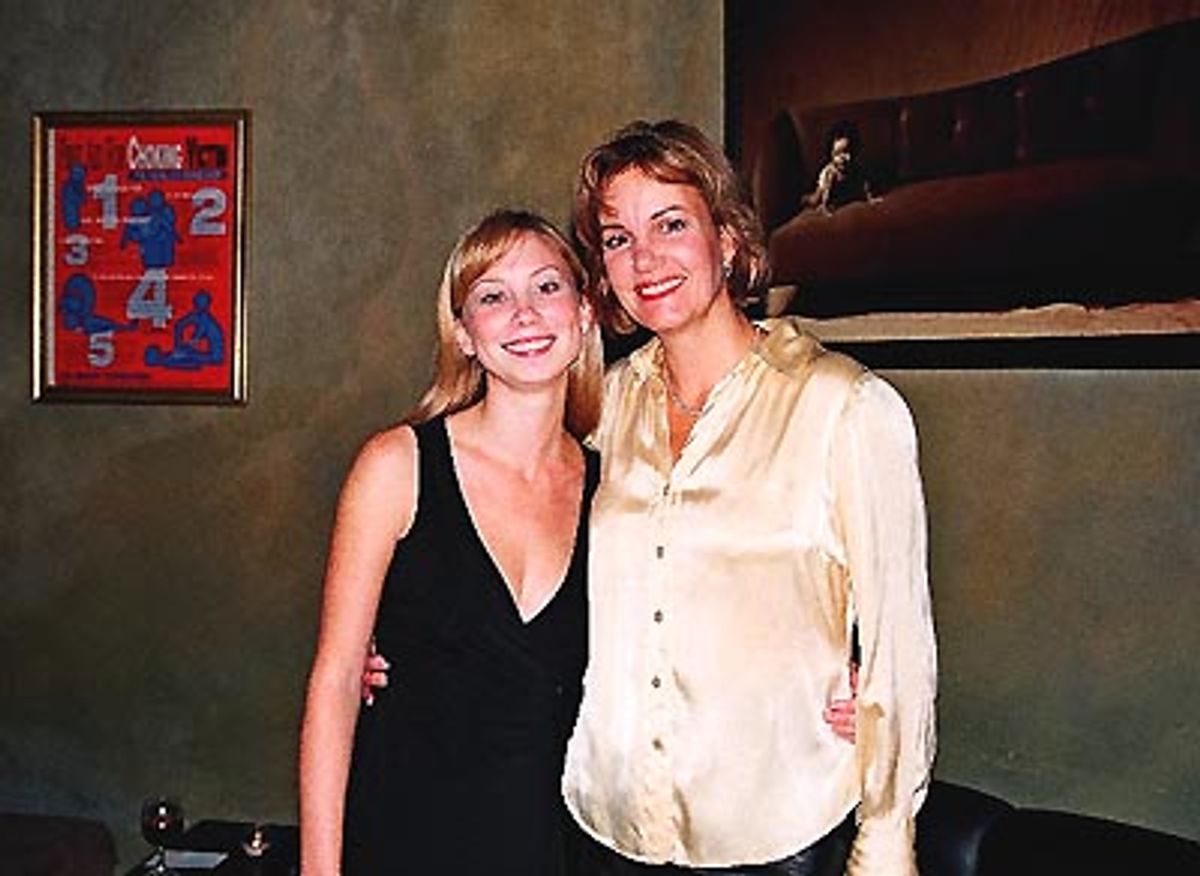 Carrie Specksgoor (Brandy, The Daughter) and Margaret Colin at 