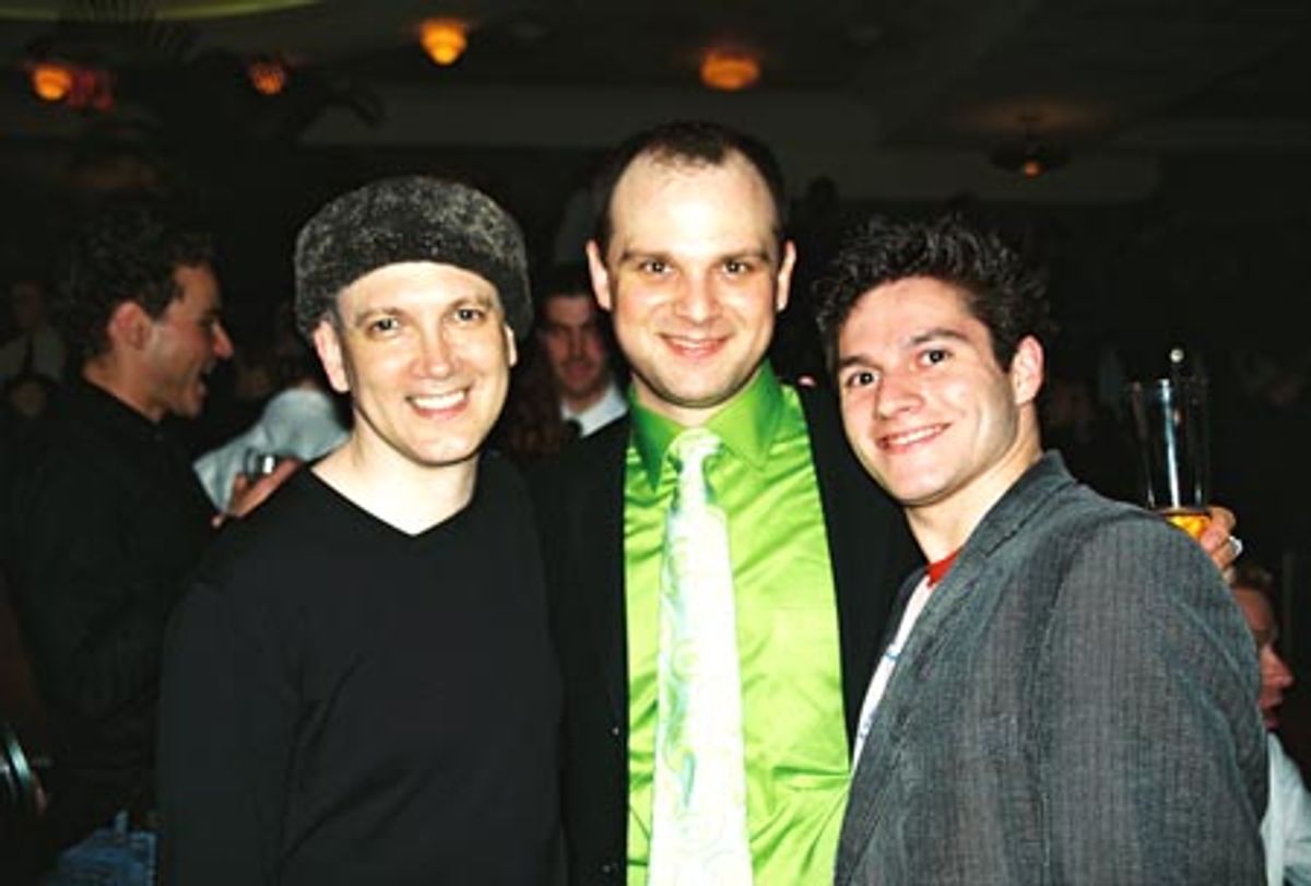 Charles Busch, Carl Andress and Jesse Vargas at 