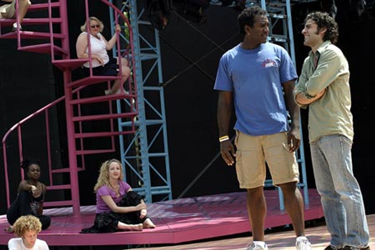 Norm Lewis and Oscar Isaac at 