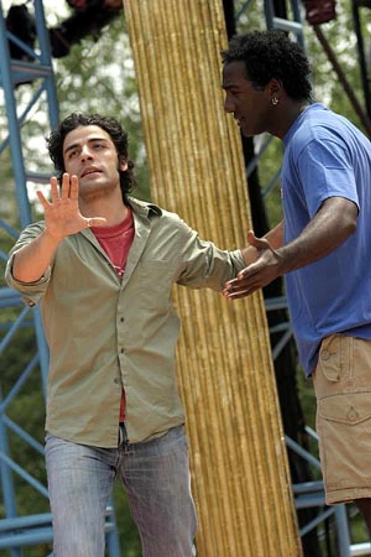 Oscar Isaac and Norm Lewis at 