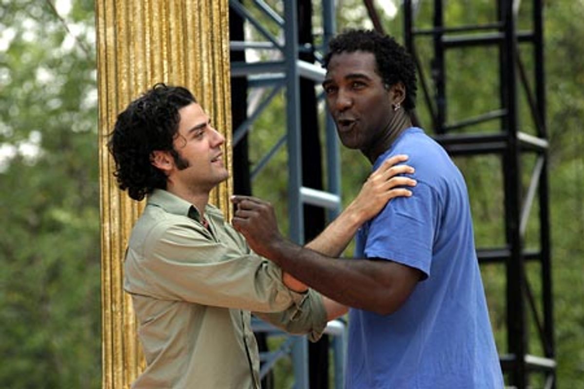 Norm Lewis and Oscar Isaac at 