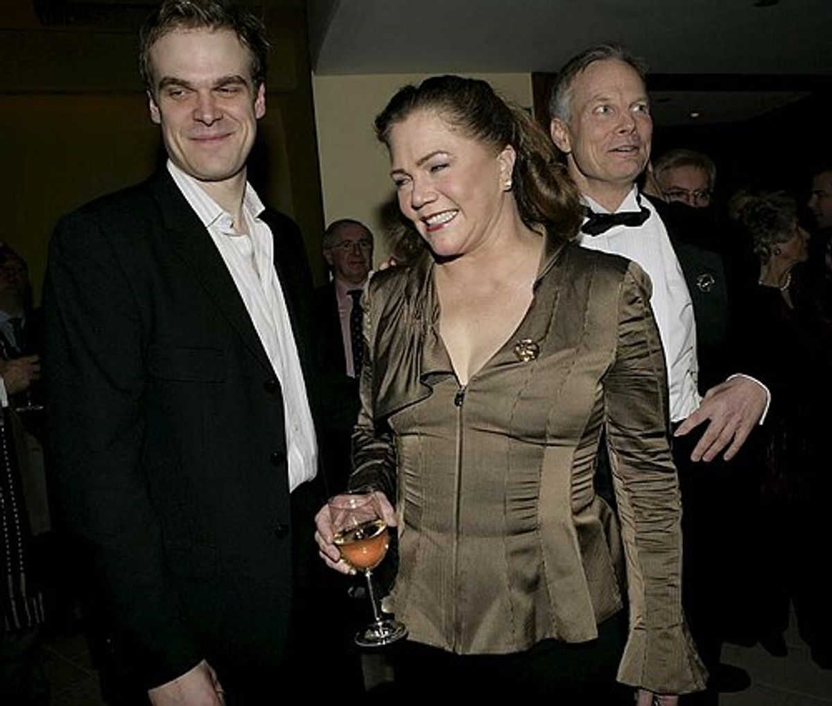 David Harbour, Kathleen Turner and Bill Irwin at 