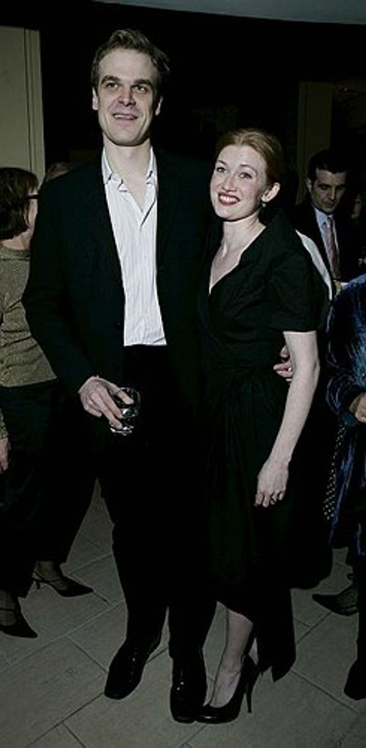 David Harbour and Mireille Enos at 