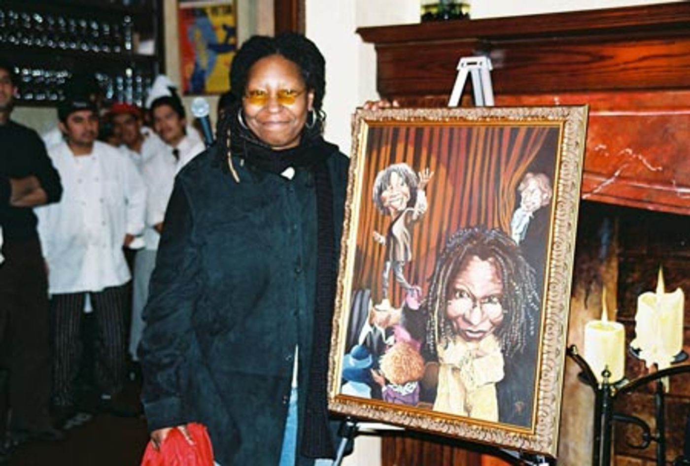 Photo Coverage: Whoopi Goldberg Unveiled on Broadway Wall of Fame  Image