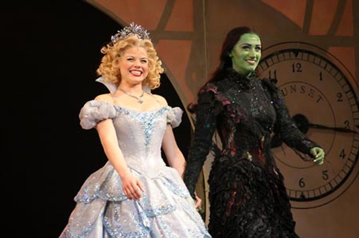 Megan Hilty and Eden Espinosa at 