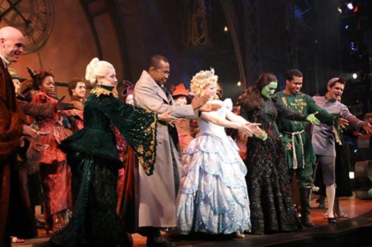 Sean McCourt, Carol Kane, Ben Vereen, Megan Hilty, Eden Espinosa, Derrick Williams, Robb Sapp at 