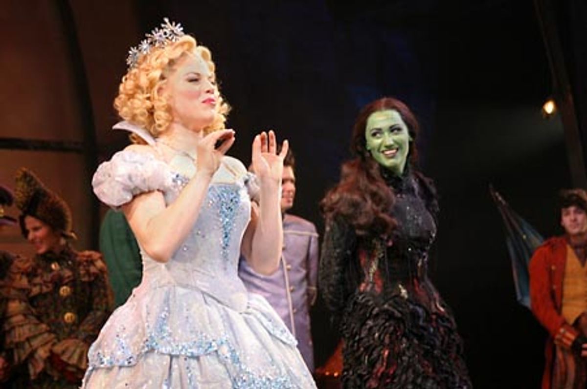 Megan Hilty and Eden Espinosa at 