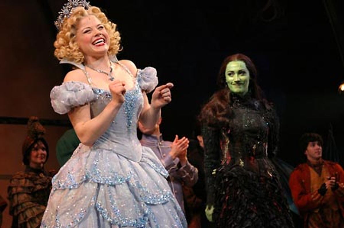 Megan Hilty and Eden Espinosa at 