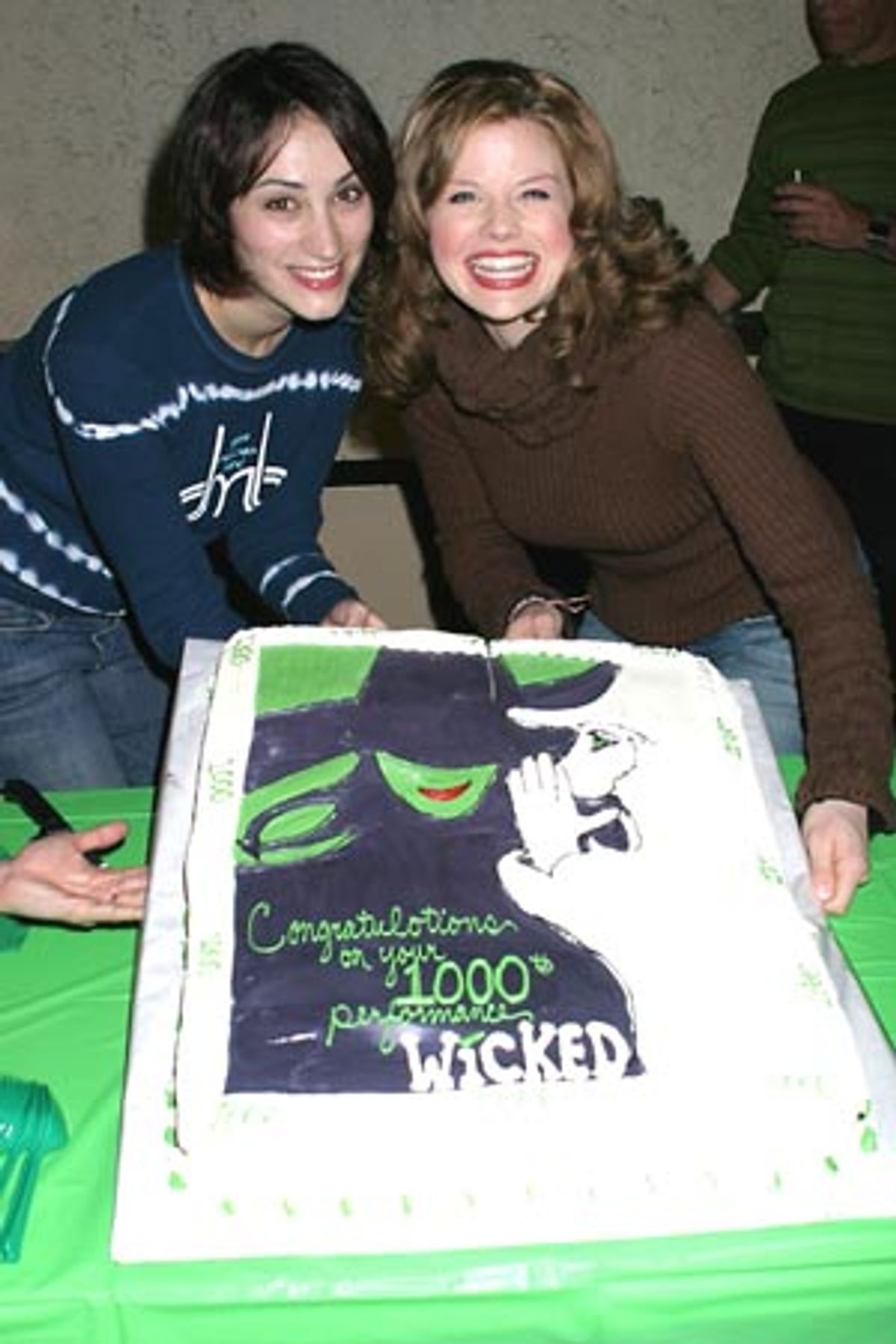 Eden Espinosa and Megan Hilty at 