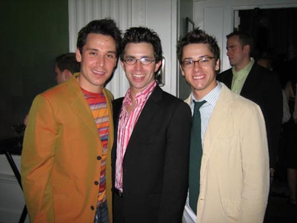 Kristoffer Cusisck, Mark Myers, and Adam Fleming at 