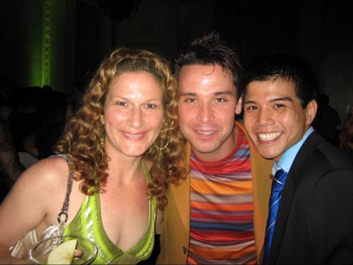 Ana Gasteyer, Kristoffer Cusick, and Telly Leung at 