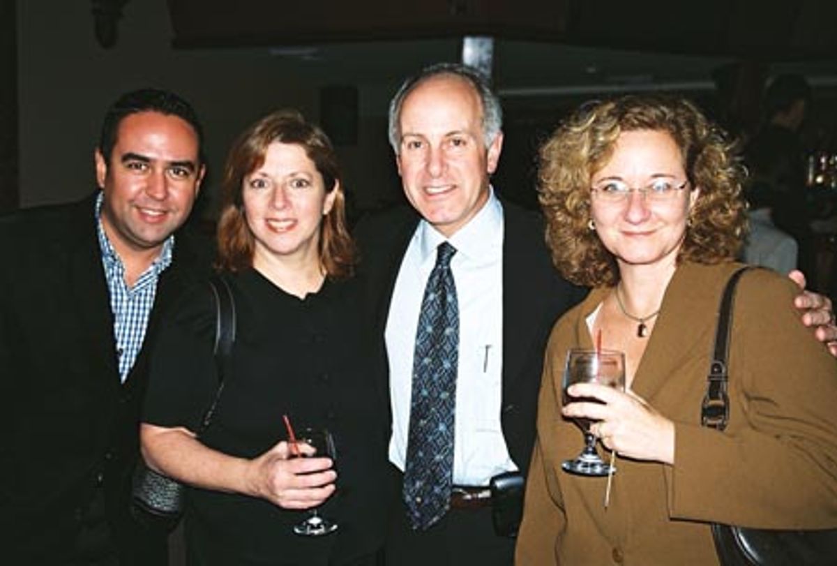 Louie Anchondo (Director of Special Events, The Actors Fund), Ina Clarke (Chief Development Officer, The Actors Fund), Joseph Benincasa (Executive Director, The Actors Fund) and Barbara Davis (Director of Human Services, The Actors Fund) at 