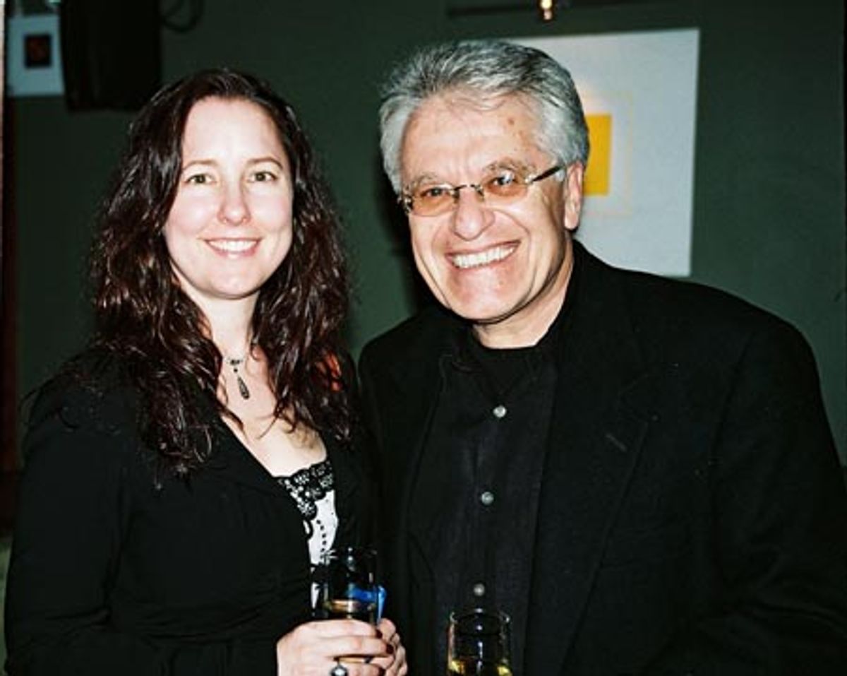 Nicole Kastrinos and Jerry Zaks at 