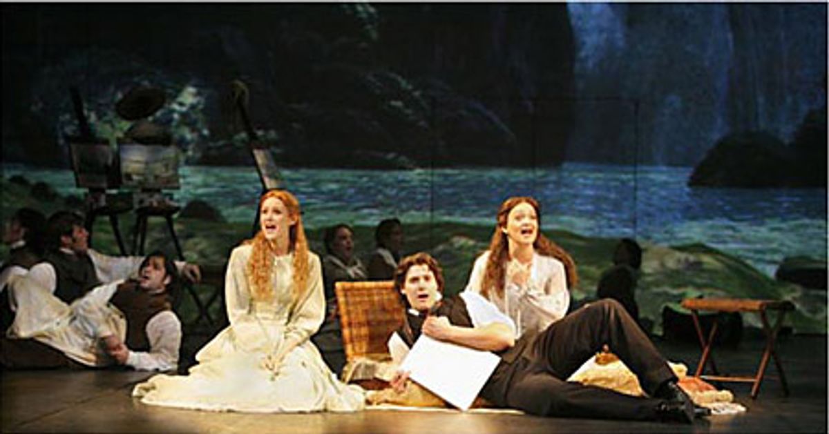 Jill Paice, Adam Brazier and Maria Friedman at 