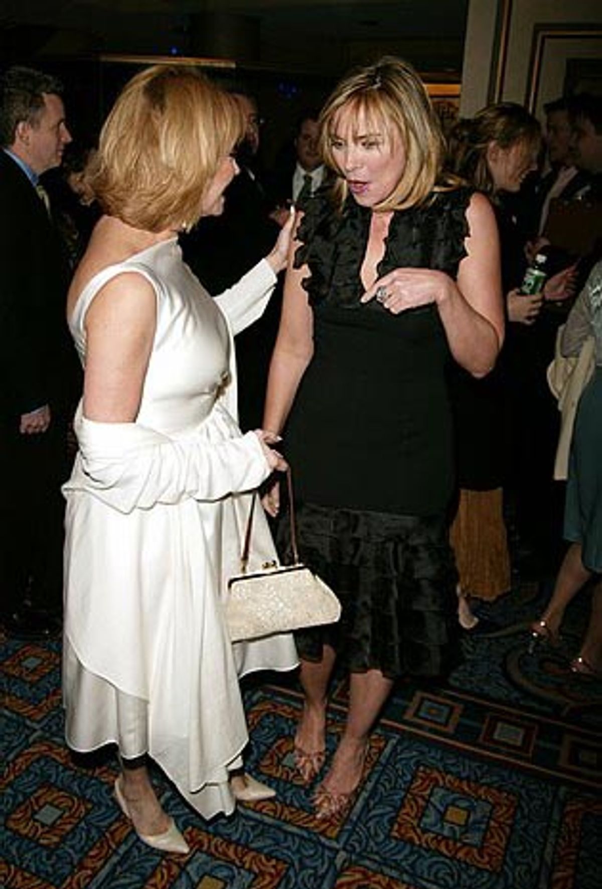Kathie Lee Gifford and Kim Cattrall at 