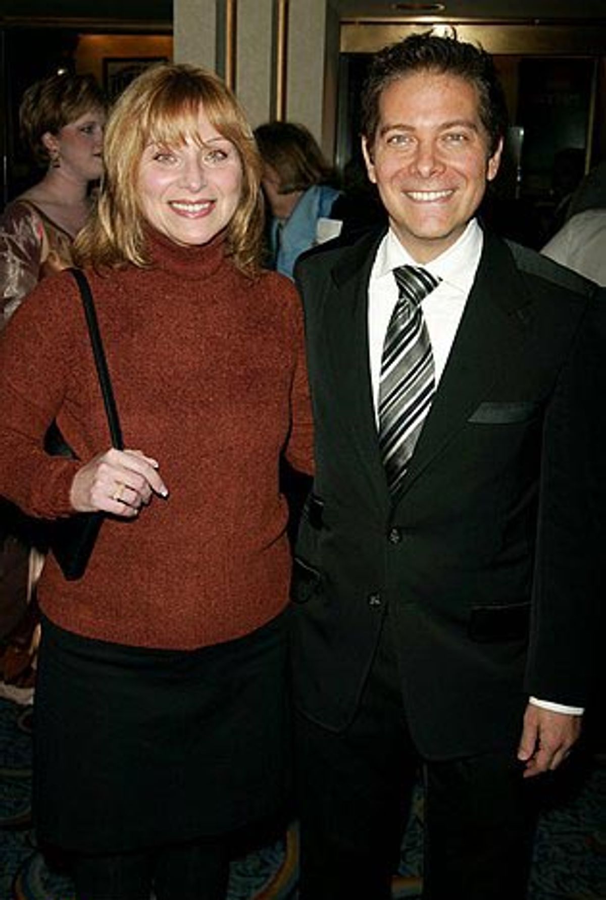 Roslyn Kind and Michael Feinstein

 at 