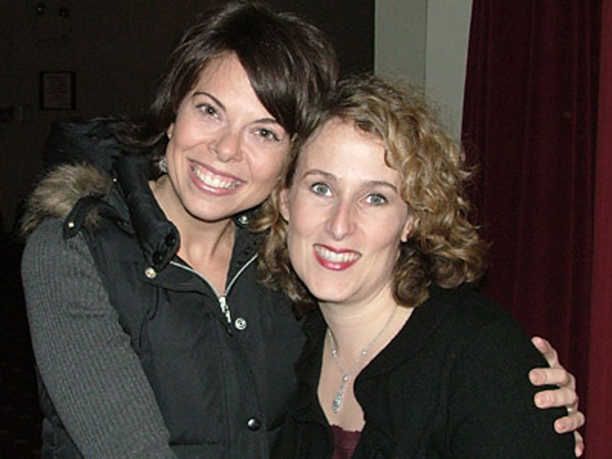 Jill with Zina Goldrich at 