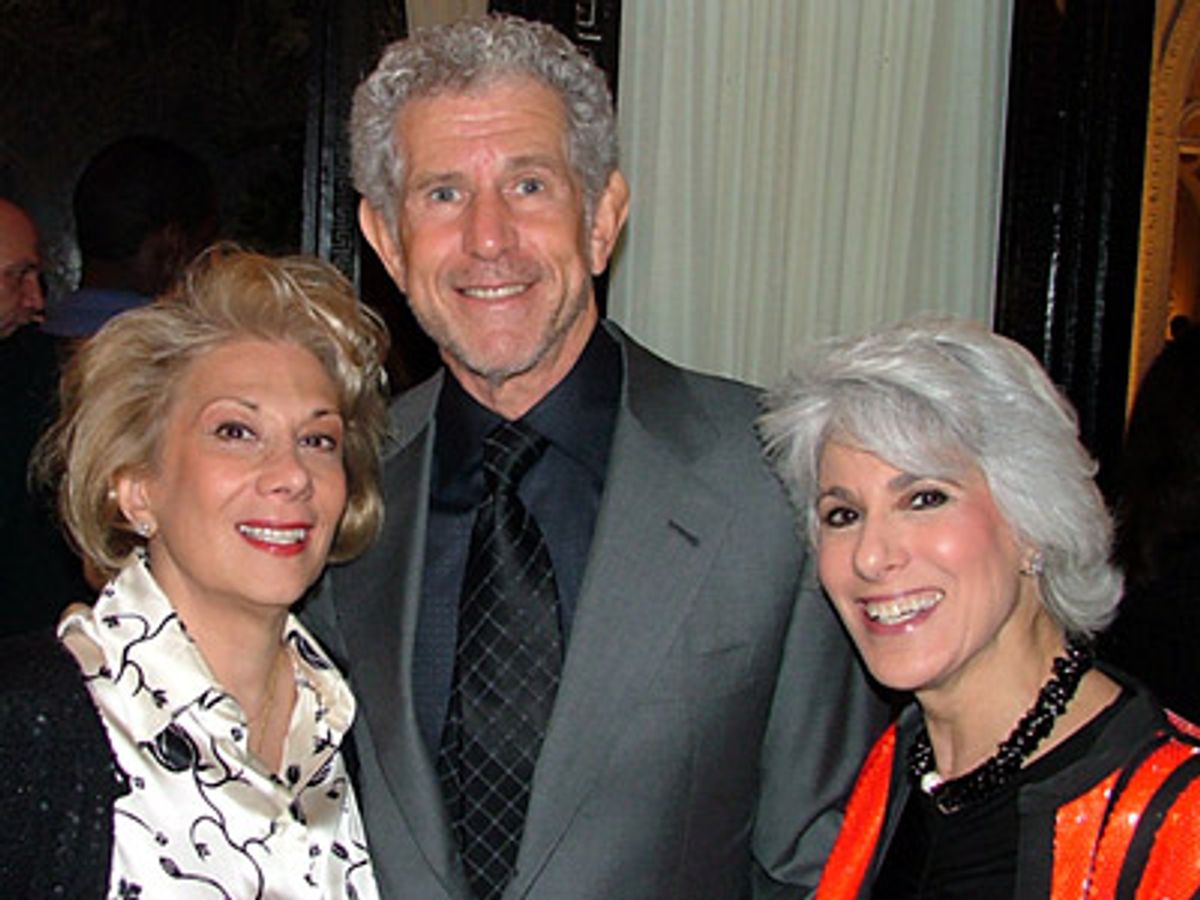 Marilyn Michaels, Tony Roberts and Jamie deRoy
who is a 2005 Lee Salk Goodworks Award Honoree at 