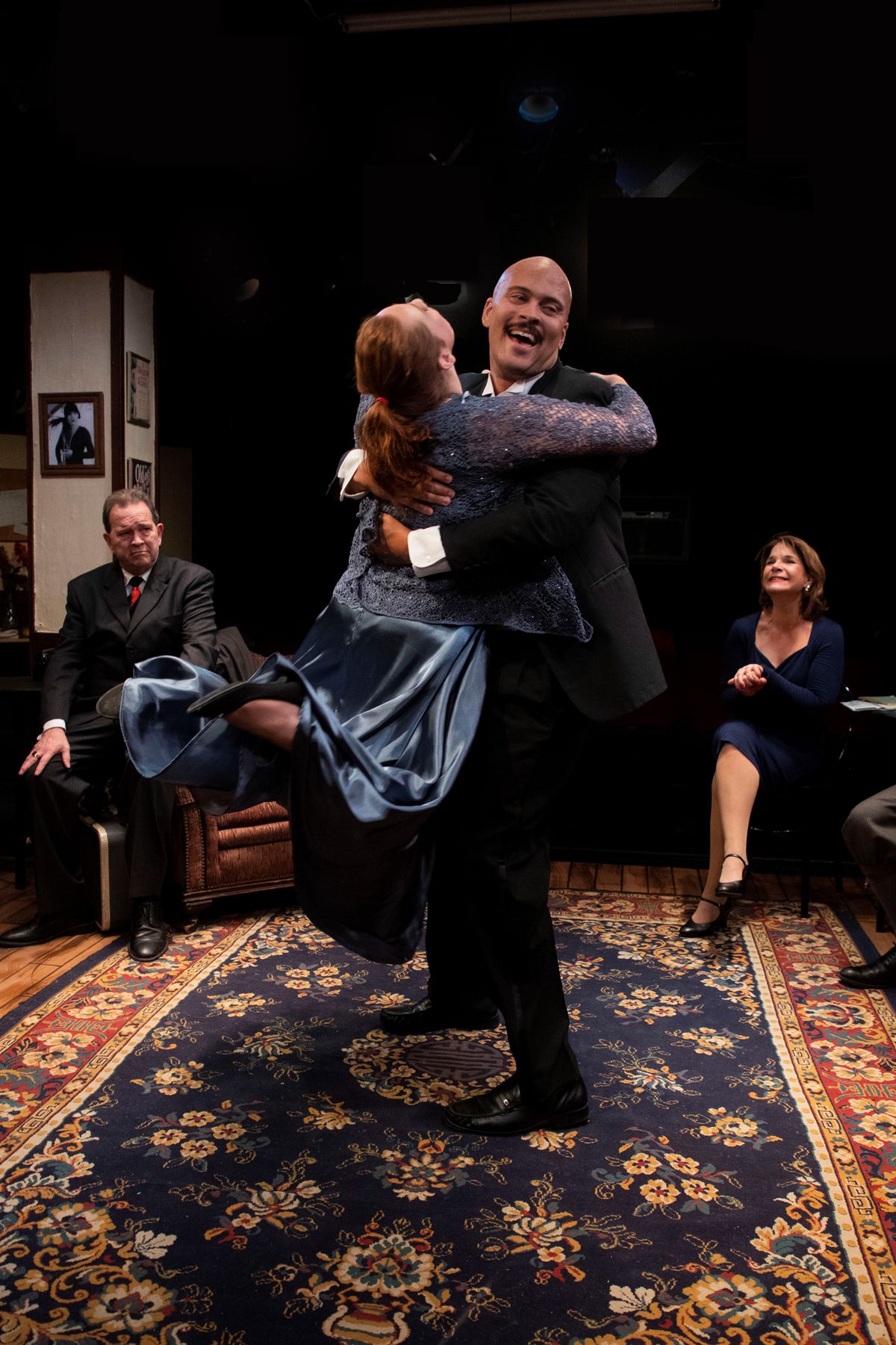 Production Photos from Moon Over Buffalo at Spotlighters Theatre  PhotoCredit:  Spotlighters Theatre / Shealyn Jae Photography