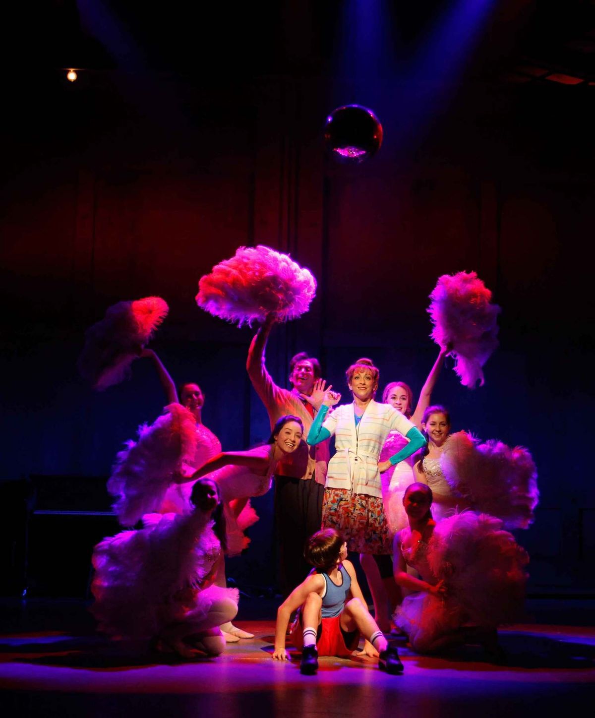Billy learns how to "Shine" with Mrs. Wilkinson and the ballet girls!
-Reg Madison Photography