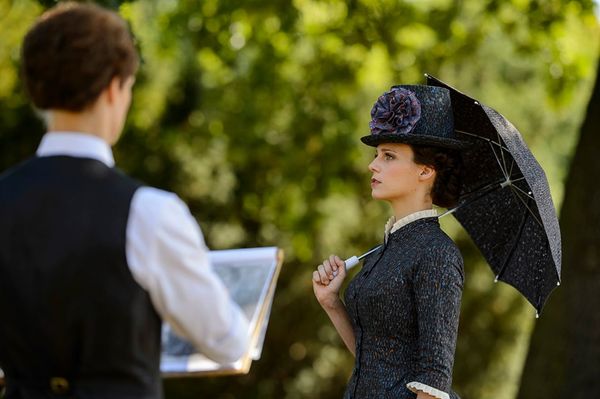 Press conference at the Landesbuehnen Sachsen, where first excerpts of SUNDAY IN THE PARK WITH GEORGE were presented 1