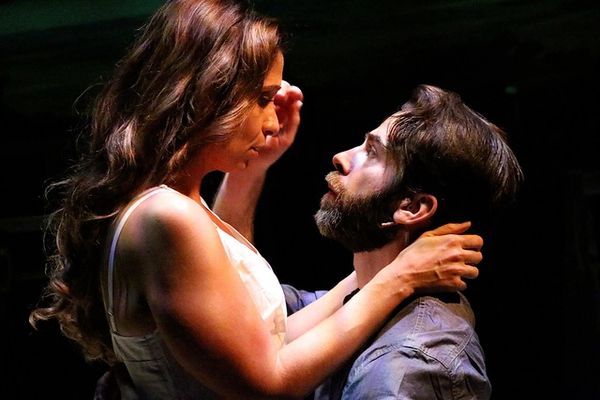 Carl Herzog and Kelli Harrington in THE BRIDGES OF MADISON COUNTY. Photo by Cody Jolly Photography. 2