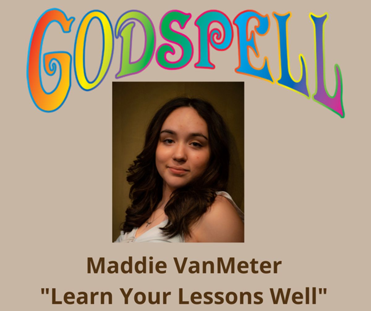 Maddie VanMeter singing "Learn Your Lessons Well." Maddie VanMeter singing "Learn Your Lessons Well."