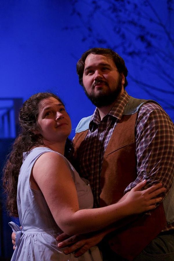 Melissa Chavez as Laurie and Nicholas Carratura as Martin (photo by Angelisa Gillyard) 4