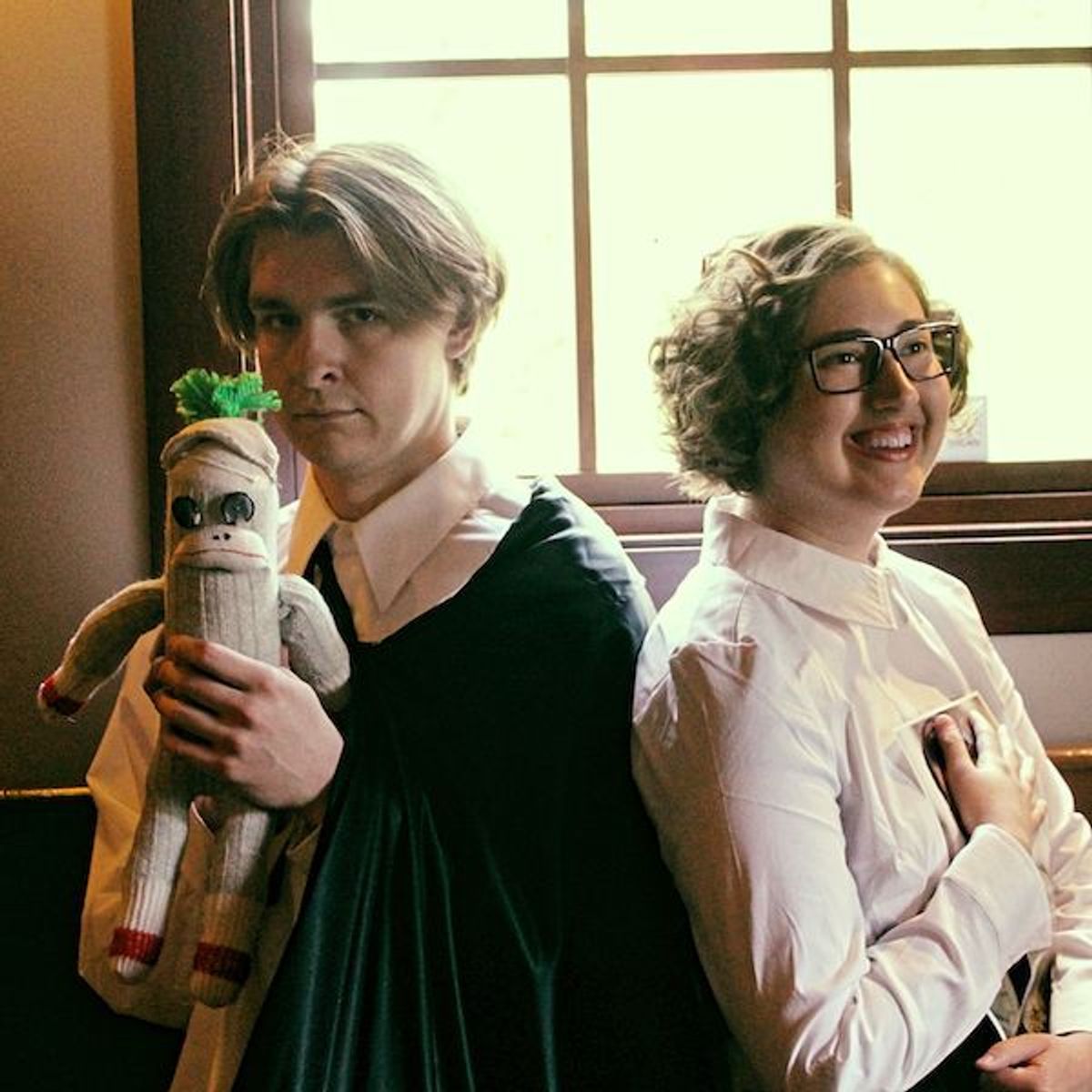 Ezra Lamb (Christian Krushel) and Penny Lamb (Ashley Chodat)