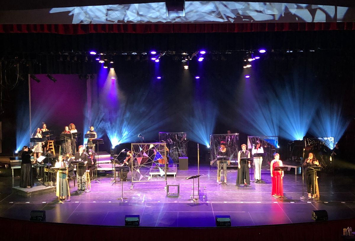 Nine: In Concert. Photo by Terry Chandler. Nine: In Concert. Photo by Terry Chandler.