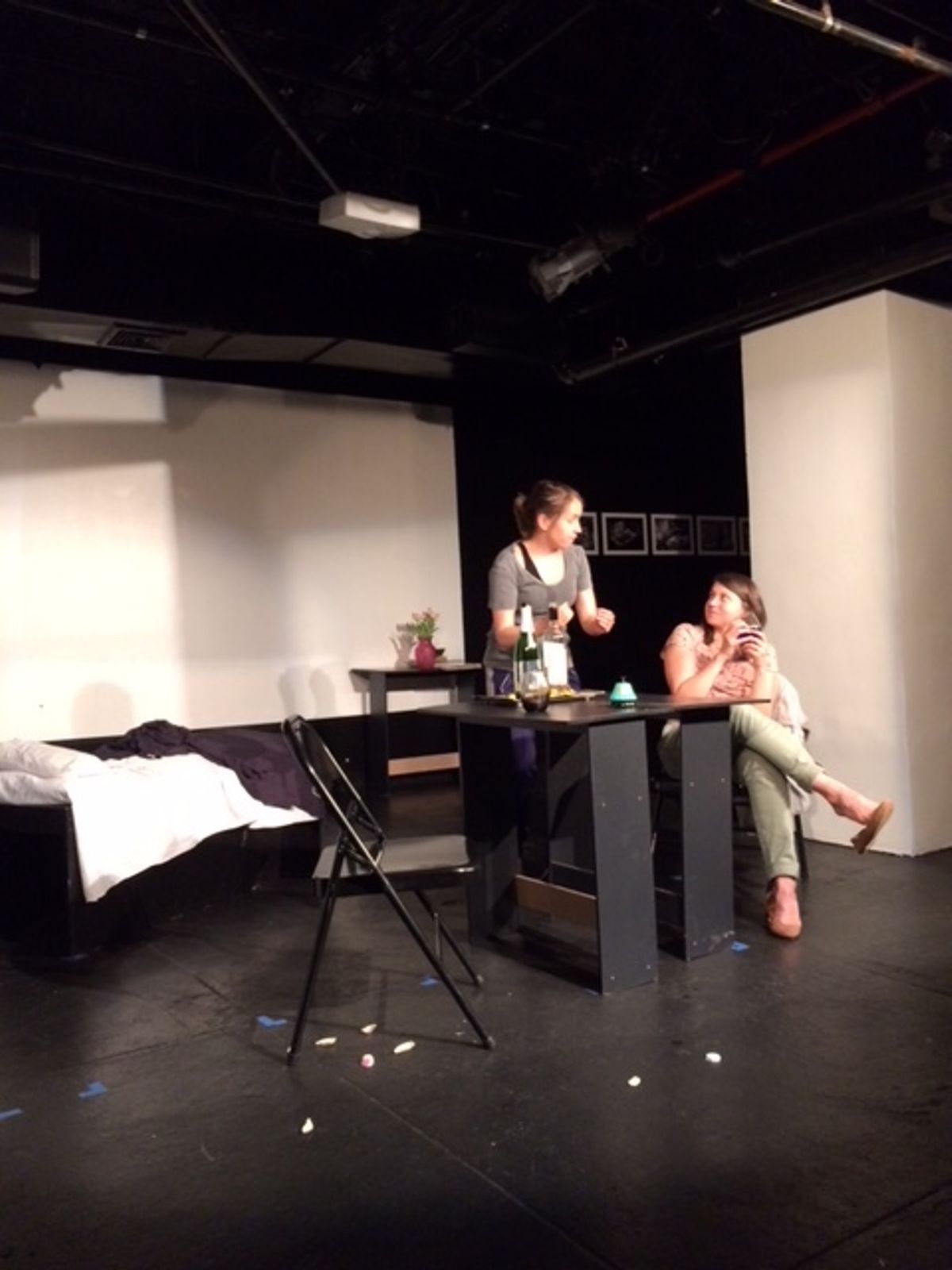 Dorra and Kate "judging" the whole world, using the philosophy of BUT. Dorra and Kate "judging" the whole world, using the philosophy of BUT.