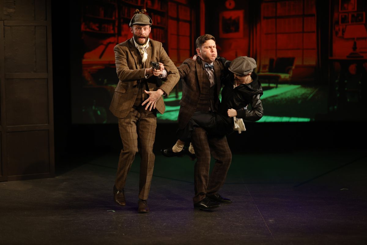 Charlie Tripp (left),   Benjamin Press (middle),   Katherine Rodden (right)   Pic by Stefan Kock