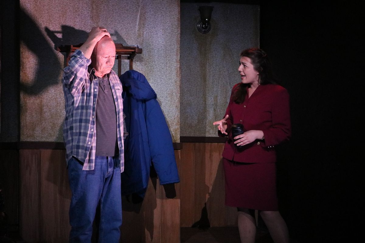 Dad (Michael Fitzpatrick) and Lawyer (Amalea Vidas) Dad (Michael Fitzpatrick) and Lawyer (Amalea Vidas)